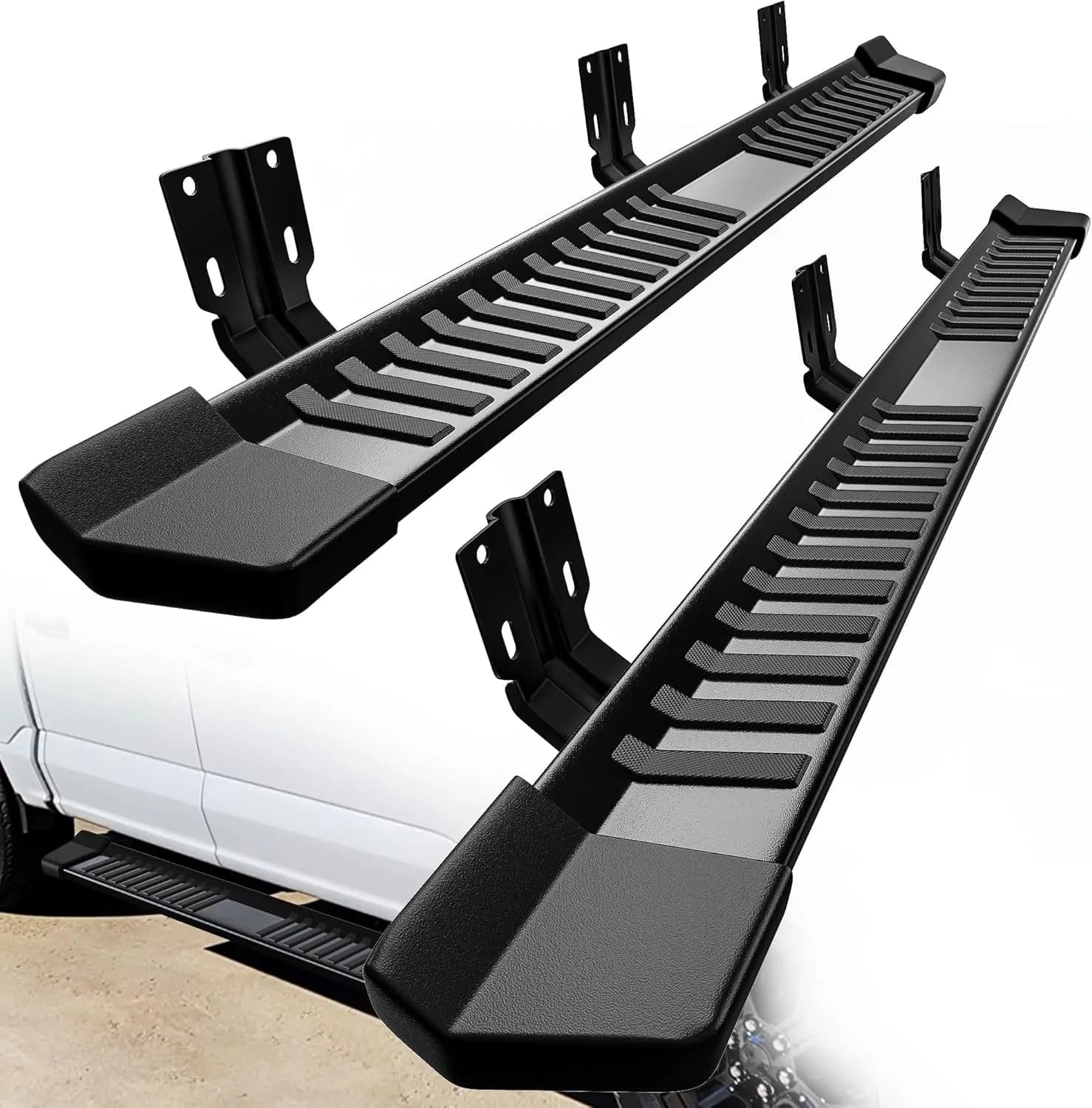 YITAMOTOR 6" Running Boards for 2007-2018 Chevy Silverado/GMC Sierra Crew Cab