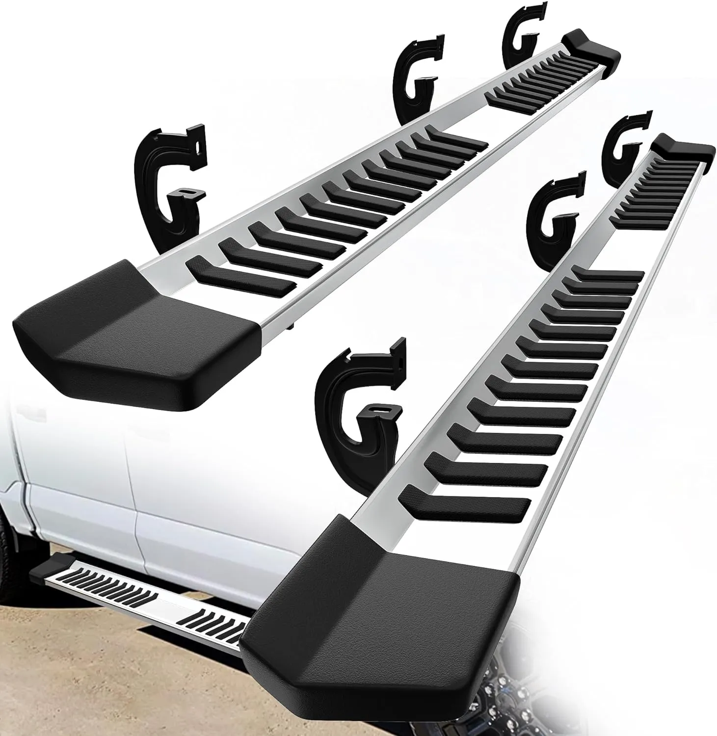 YITAMOTOR 6" Running Boards for 2004-2014 Ford F-150 SuperCrew Cab