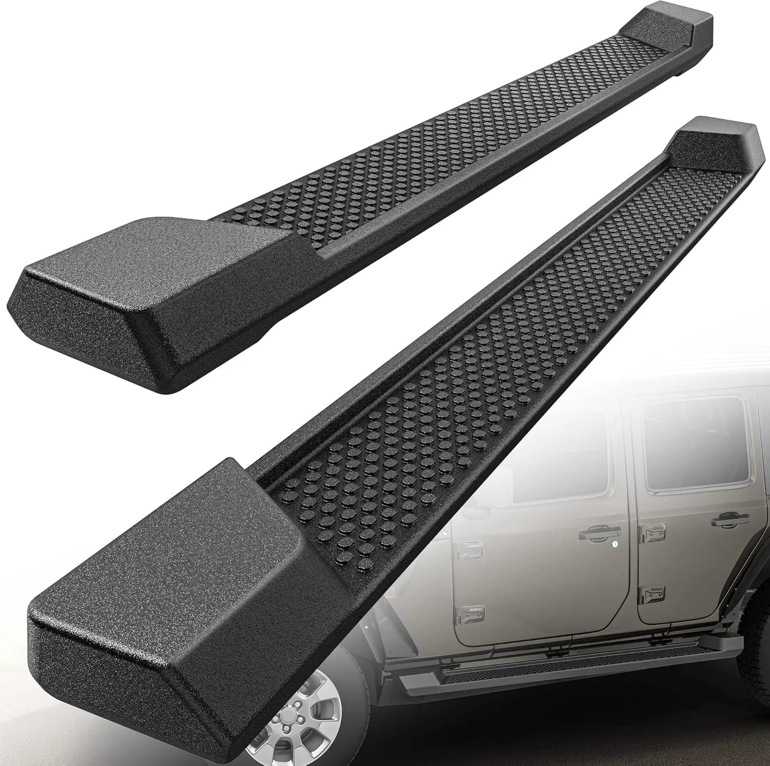 YITAMOTOR 6" Running Boards for 2018-2026 Jeep Wrangler JL 4-Door