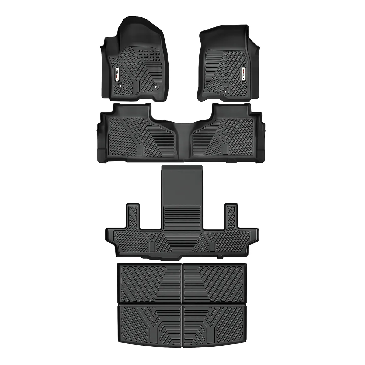 YITAMOTOR Floor Mats & Cargo Liners for 2021-2026 Suburban & Yukon XL