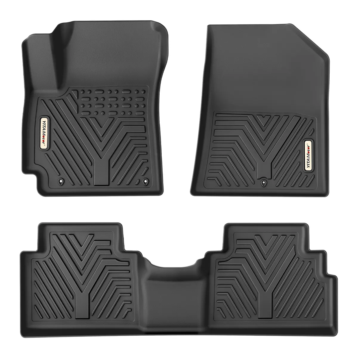 YITAMOTOR Floor Mats for Kia Soul 2020-2026 All Weather TPE Floor Liners