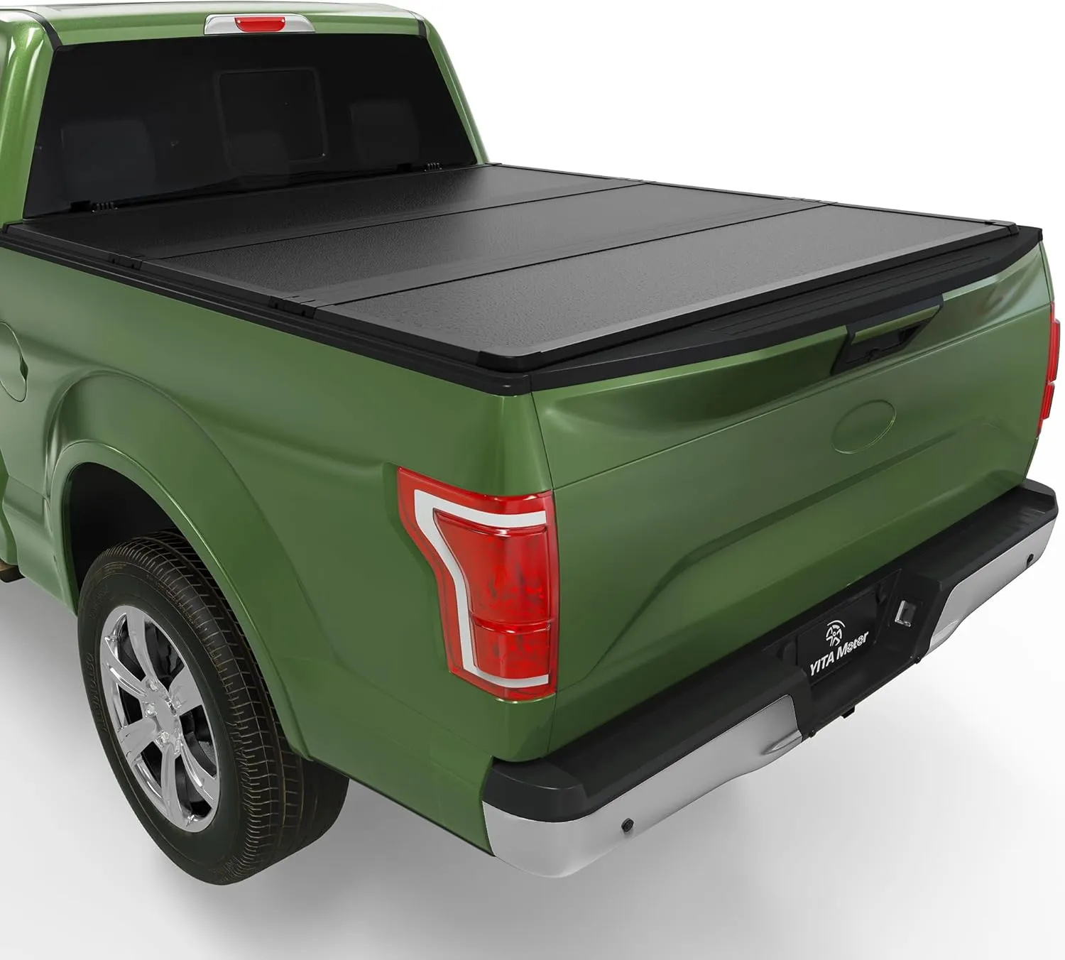 YITAMOTOR FRP Hard Tri-Fold Tonneau Cover for 2017-2026 F-250 F-350 6.75ft