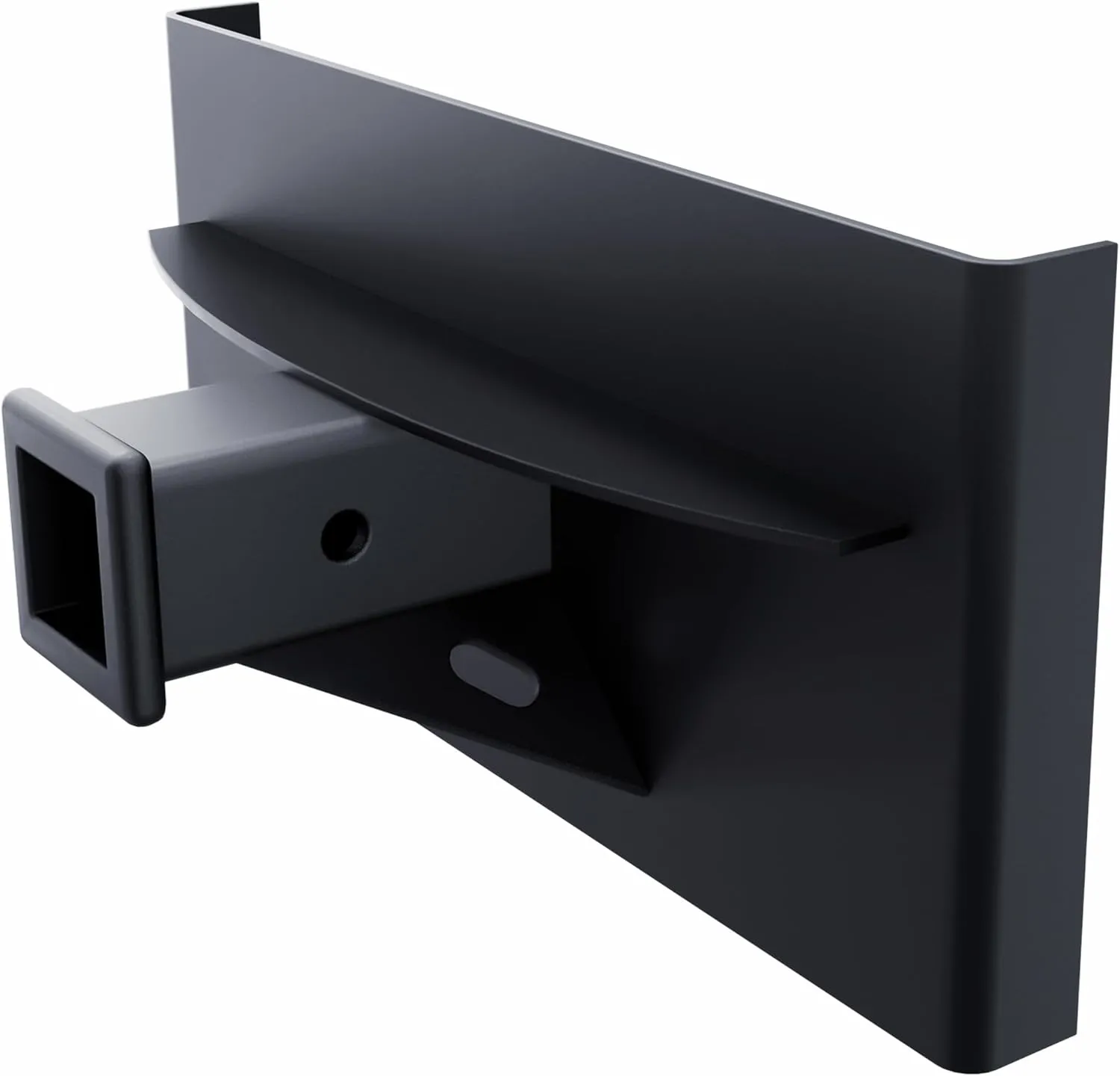 YITAMOTOR Mini Skid Steer Receiver Hitch Mount Plate, 1/4" Thick Toro Dingo Quick Attach Plate with 2" Receiver, Weld-On or Bolt-On Towing Mount