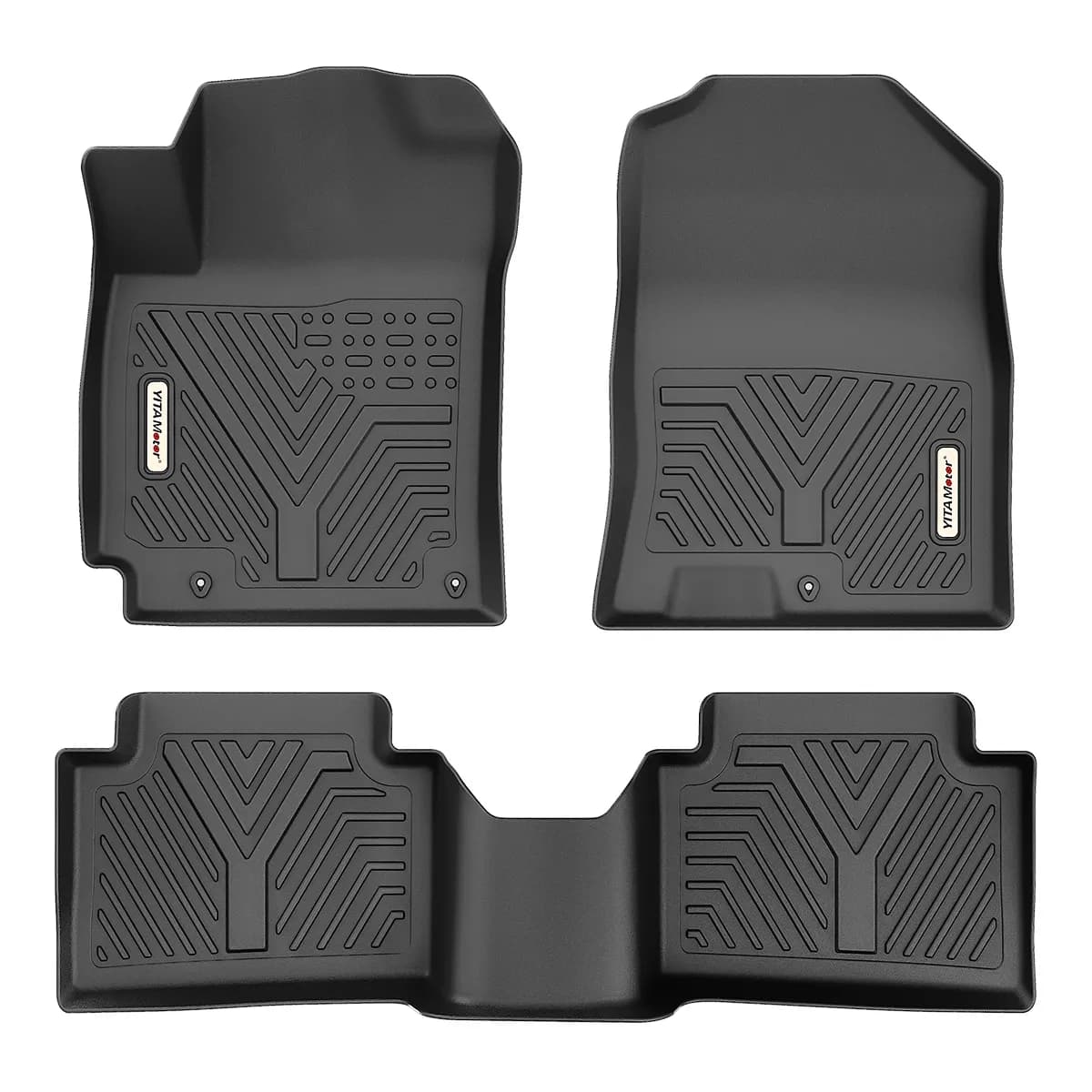 YITAMOTOR Floor Mats for 2018-2023 Hyundai Kona | All-Weather TPE Liners