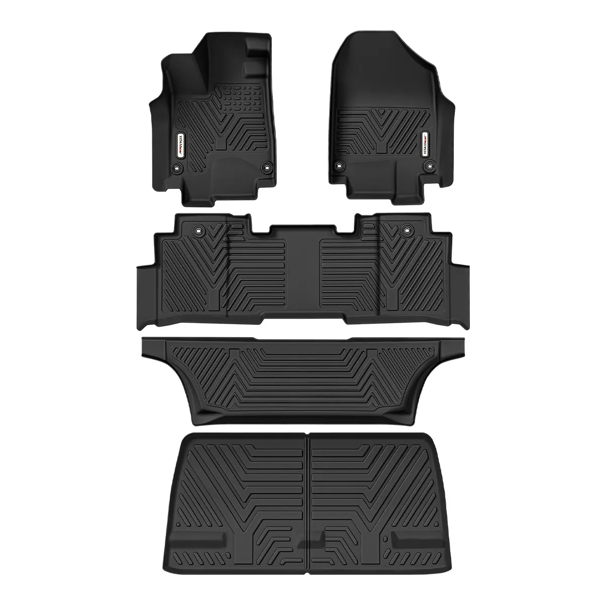 YITAMOTOR Floor Mats & Cargo Liner for 2018-2026 Honda Odyssey | TPE All-Weather