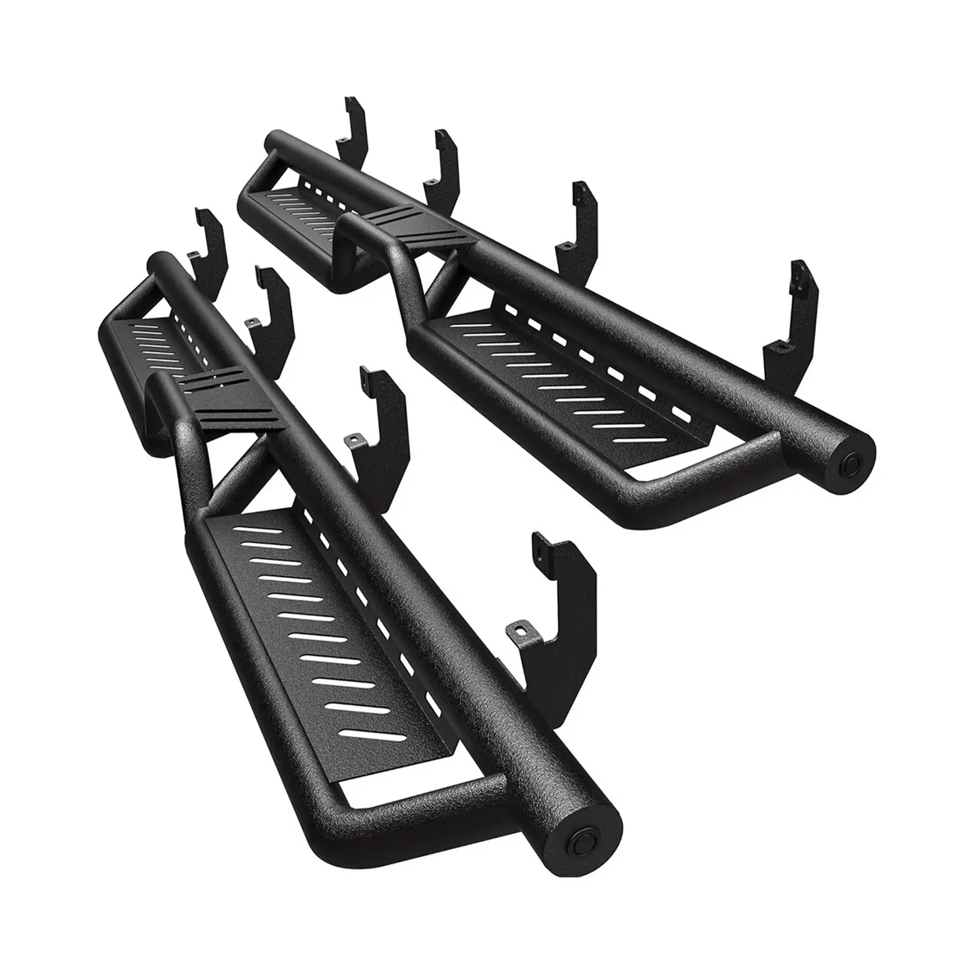YITAMOTOR Running Boards for 2019-2026 Chevy Silverado GMC Sierra Crew Cab | Dual Step Nerf Bars