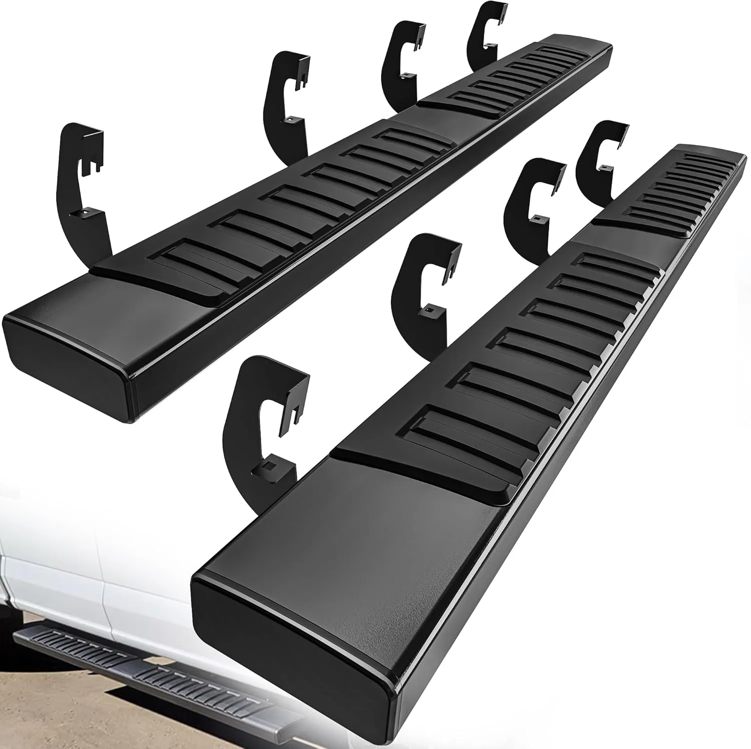 YITAMOTOR 6" Running Boards for 2007-2018 Chevy Silverado GMC Sierra Crew Cab | Nerf Bars