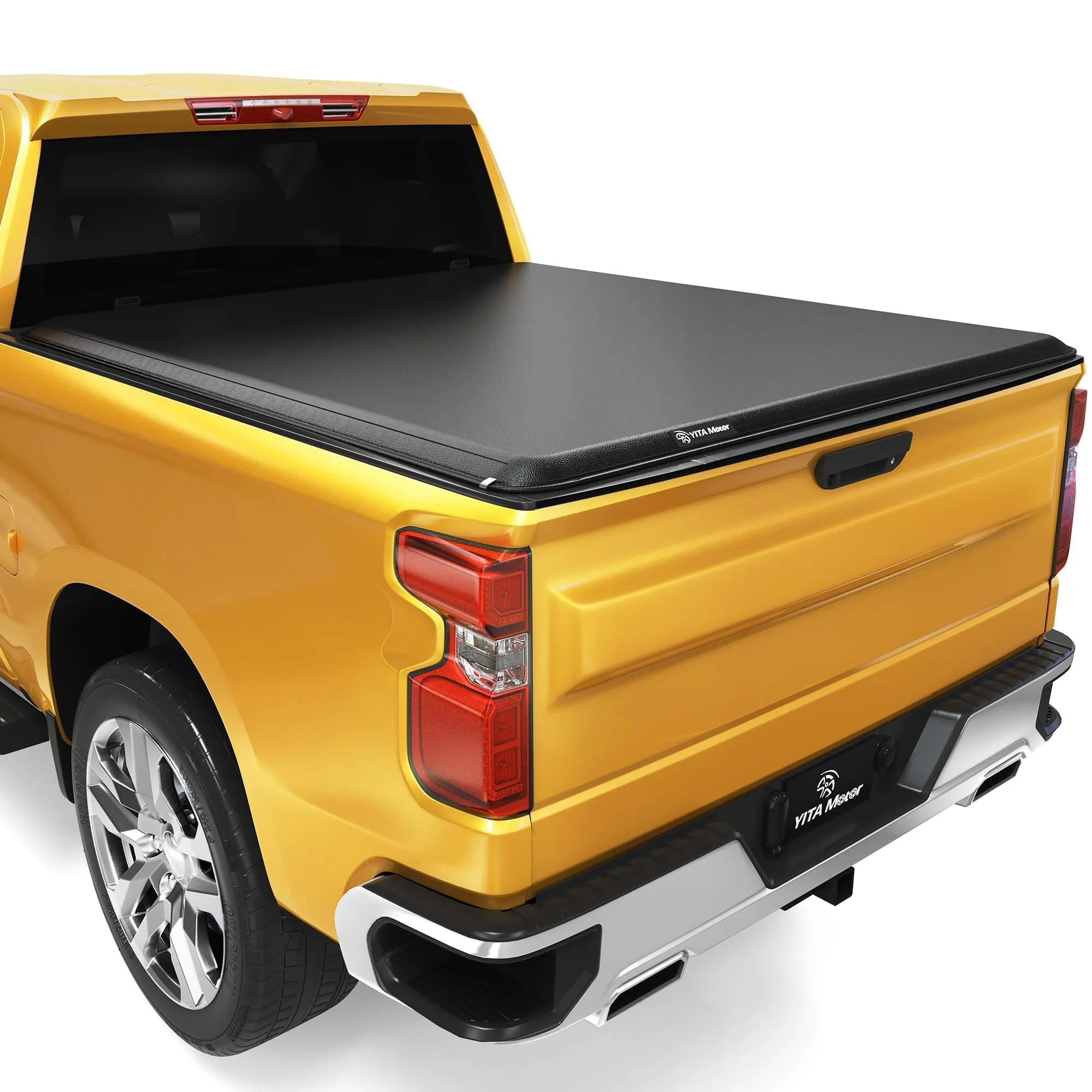 YITAMOTOR Soft Roll Up Tonneau Cover for 2019-2026 Chevy Silverado GMC Sierra 1500 5.8ft Bed, Waterproof Truck Cover