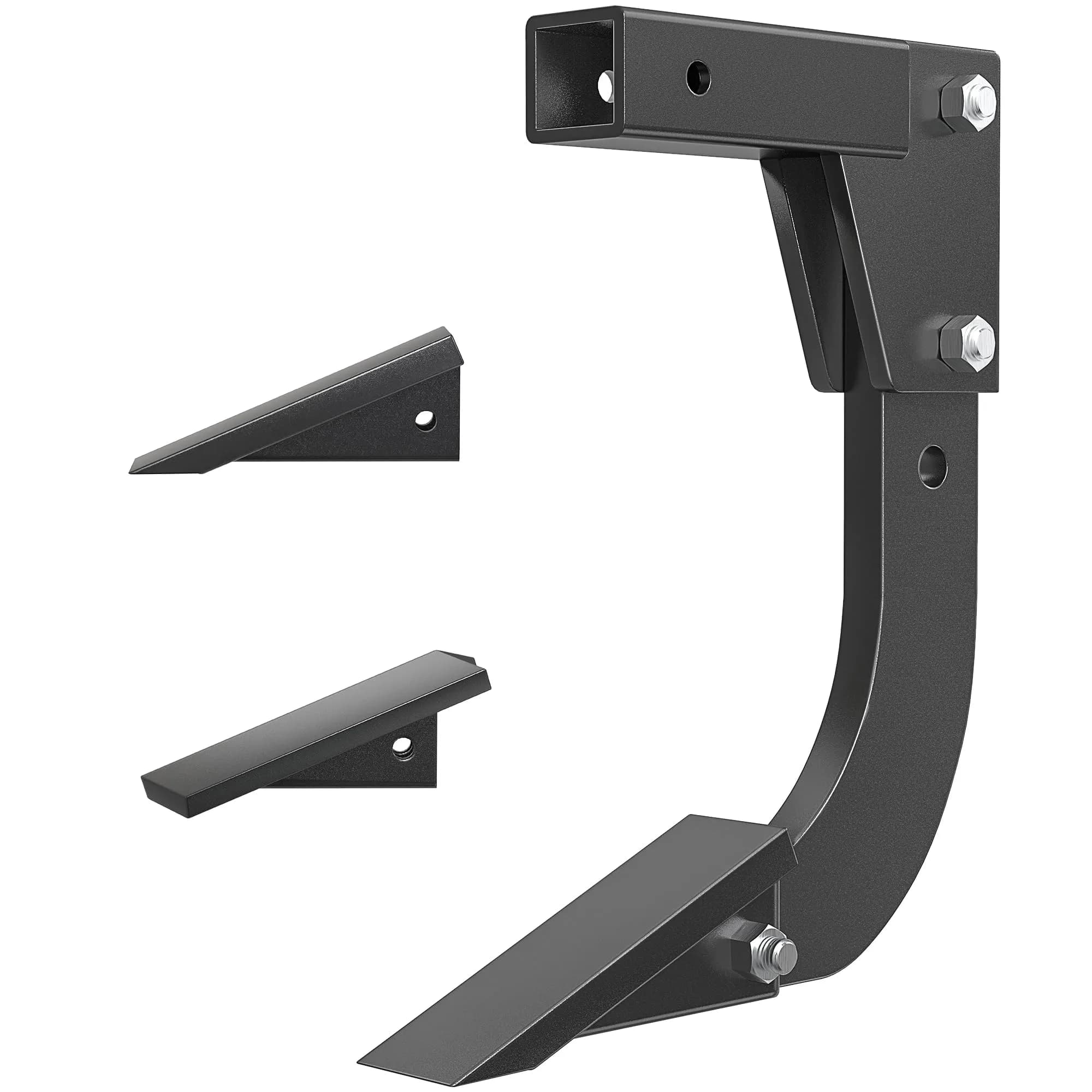 YITAMOTOR Hitch Mounted Ripper Trencher for ATV UTV Tractor, 2" Receiver, 16" Drop Shank Plow with Replaceable Ripper Teeth