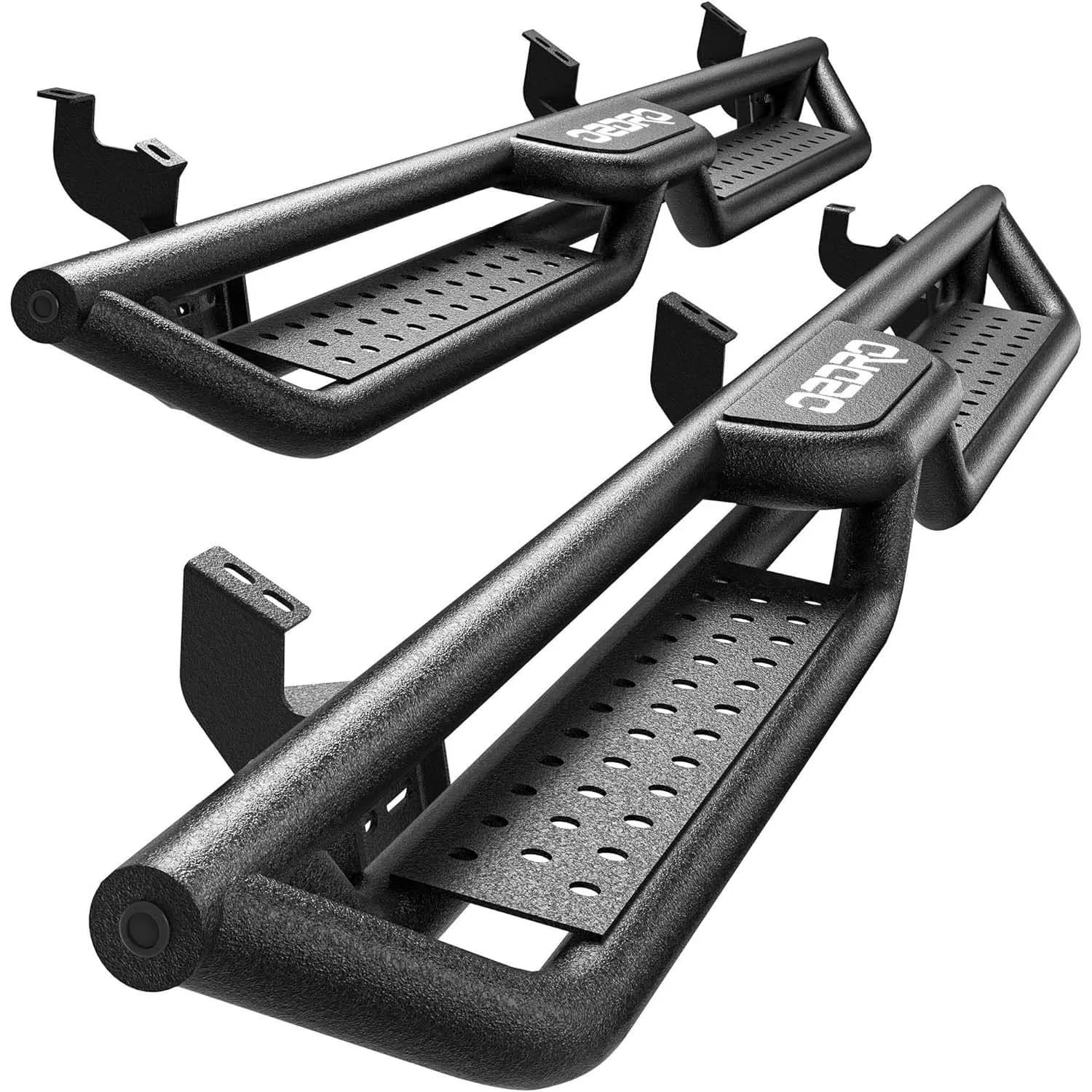 OEDRO 6 Inch Running Boards Compatible with Toyota 4Runner 2010-2024 Trail Edition,2014-2023 SR5/TRD Pro,Bolt-on Side Steps Steel Nerf Bar