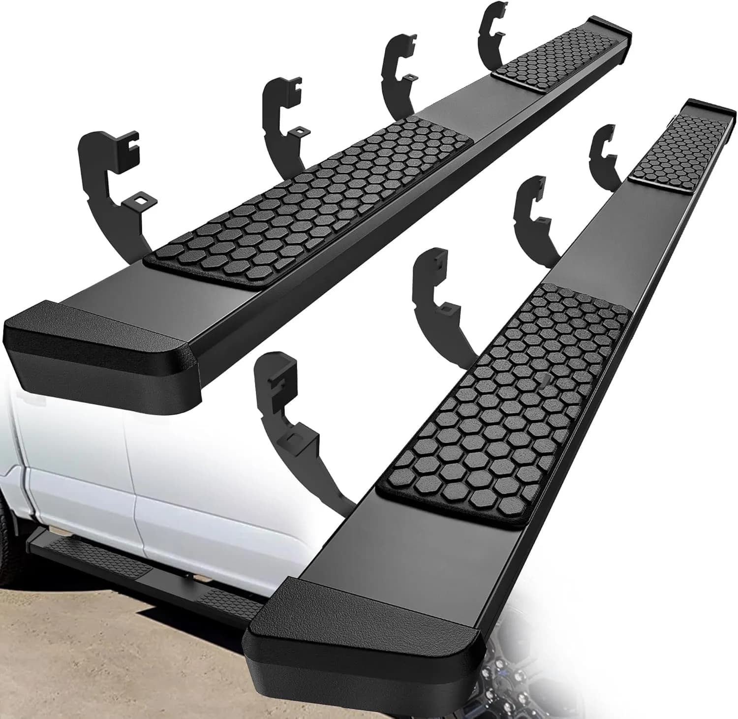 YITAMOTOR 6" Running Boards for 2019-2026 Chevy Silverado GMC Sierra Crew Cab | Side Steps Nerf Bars
