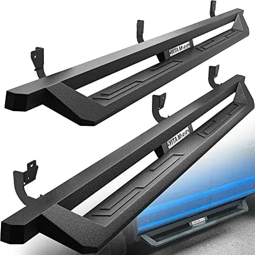 YITAMOTOR Drop Side Steps for 2009-2018 Ram 1500 & 2010-2026 Ram 2500 3500 Crew Cab, Off-Road Running Boards Nerf Bars