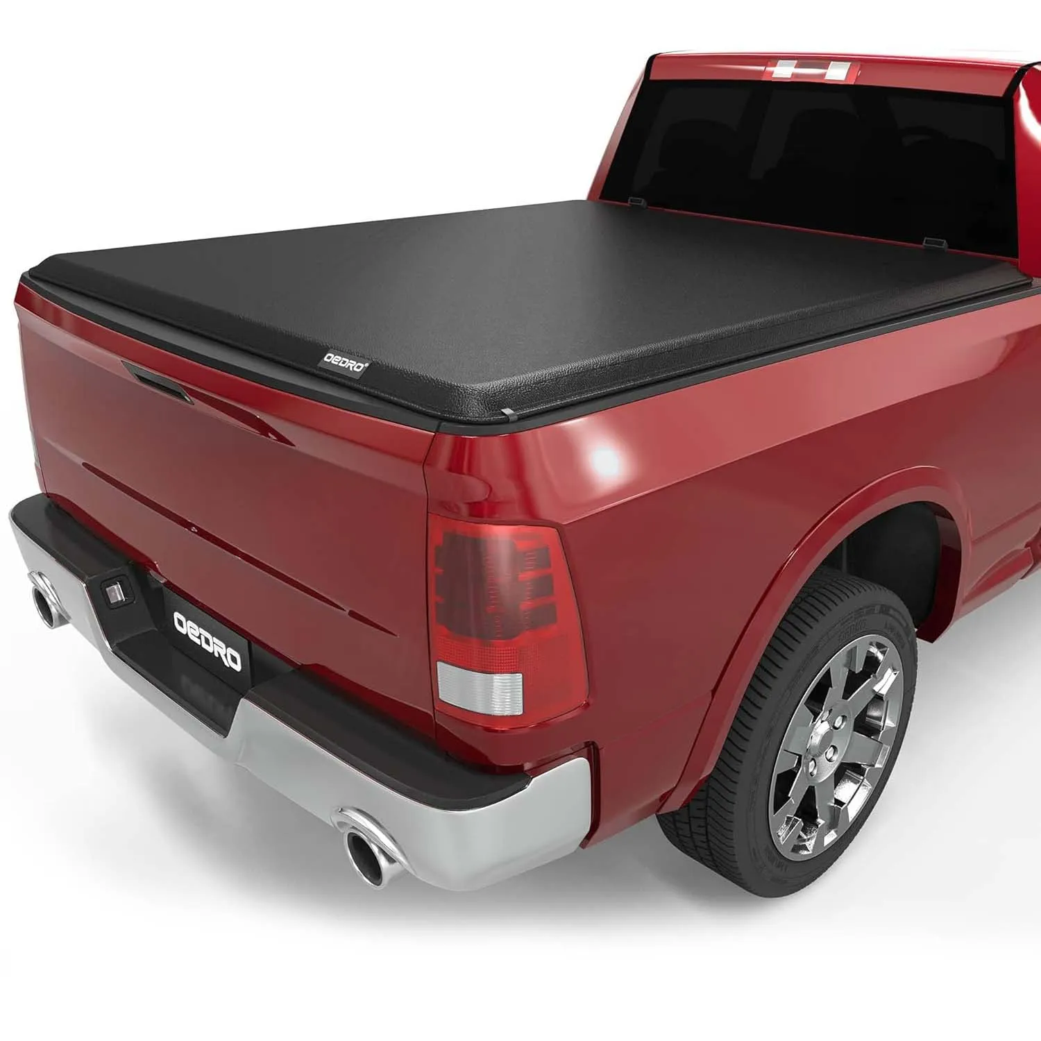 OEDRO 6.4ft Roll Up Tonneau Cover for 2002-2023 Dodge Ram 1500 Classic Only; 2003-2024 Dodge Ram 2500 3500