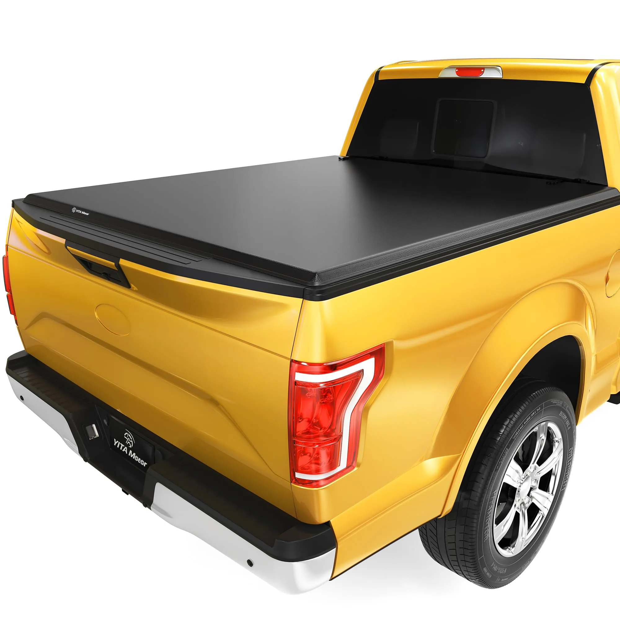 YITAMOTOR Soft Tri-Fold Tonneau Cover for Ford F-150 2015-2026 5.5ft Bed