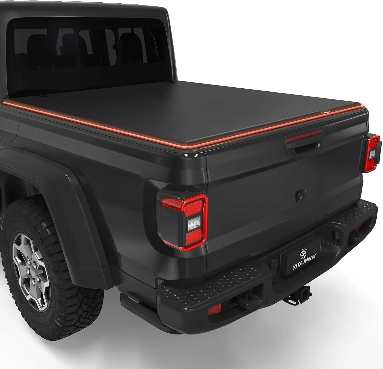 YITAMOTOR Soft Tri-Fold Tonneau Cover for Jeep Gladiator JT 2020-2026 5ft Bed