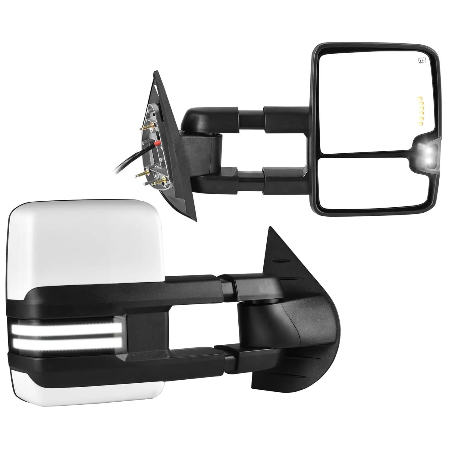 YITAMOTOR Tow Mirrors for 2007-2013 Silverado Sierra