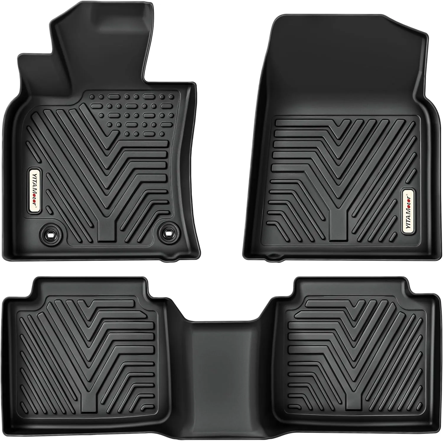 YITAMOTOR TPE-LITE Floor Mats for 2018-2024 Toyota Camry | All-Weather