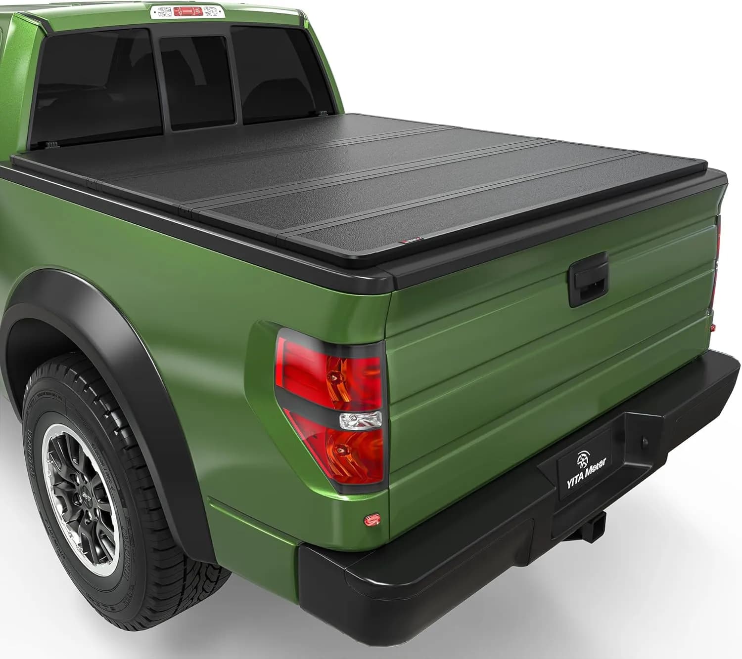 Hard Folding Tonneau Cover for Ford F-150 5.5ft Bed | Aluminum Truck Bed Cover | YITAMOTOR