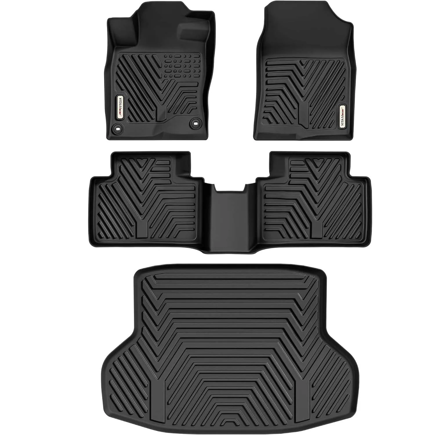 YITAMOTOR Floor Mats for 2016-2021 Honda Civic Sedan | TPE
