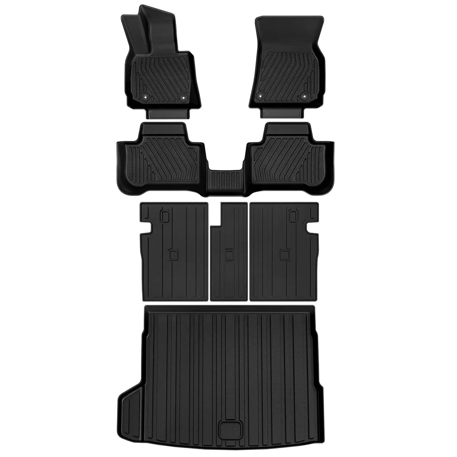 YITAMOTOR Floor Mats & Cargo Liner for 2025-2026 BMW X3 | TPE