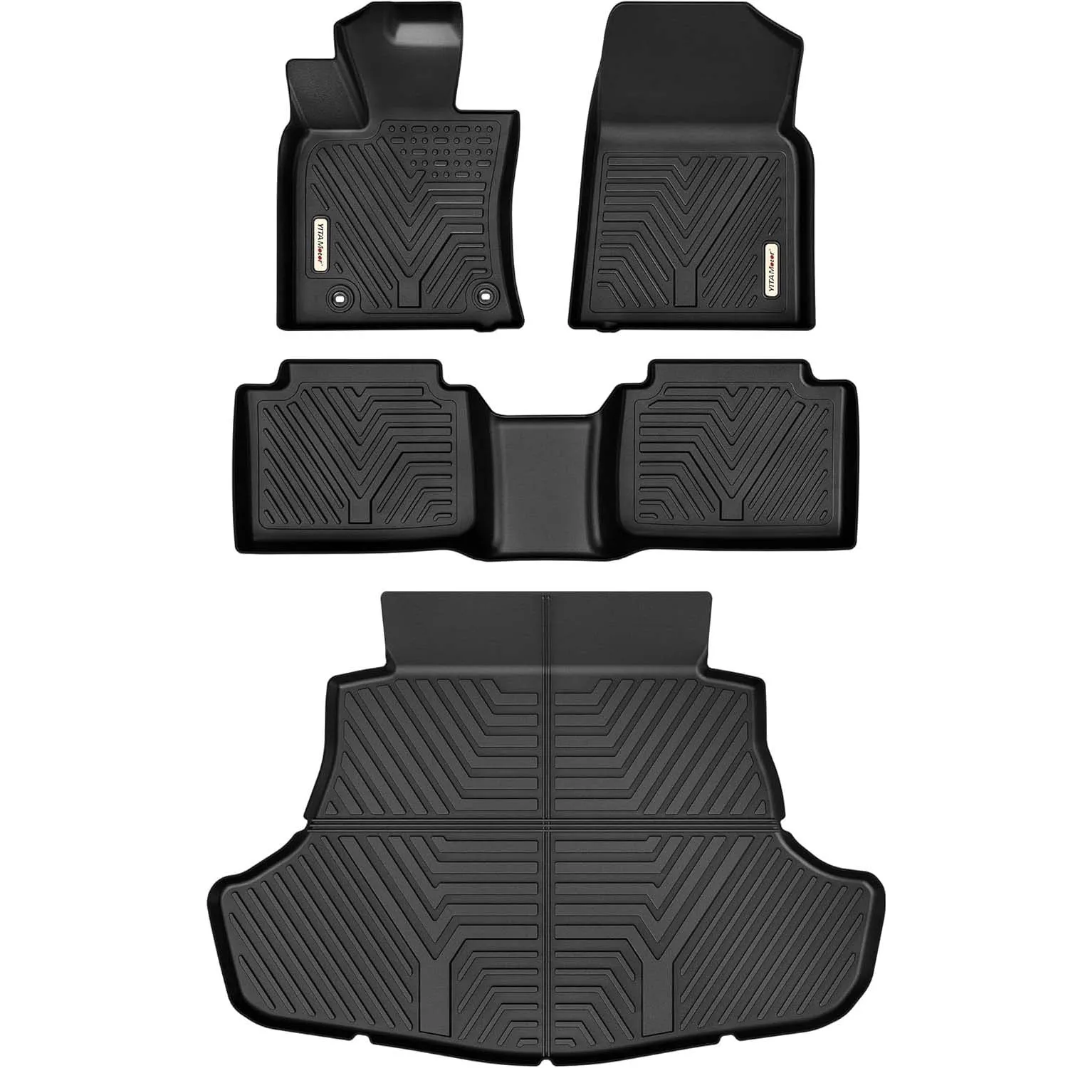 YITAMOTOR Floor Mats & Cargo Liner for 2018-2024 Toyota Camry | TPE