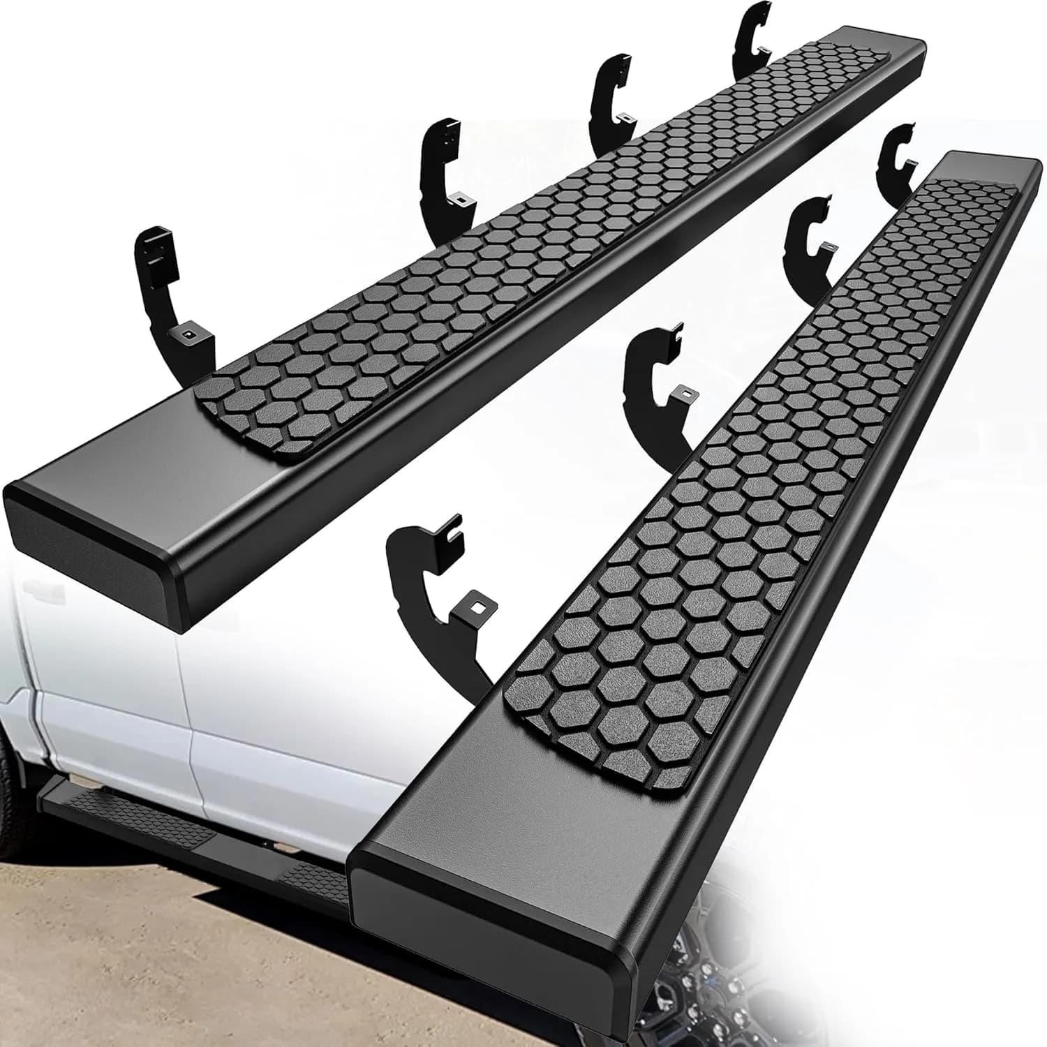 YITAMOTOR 6" Running Boards for 2019-2026 Chevy Silverado GMC Sierra Crew Cab | Nerf Bars