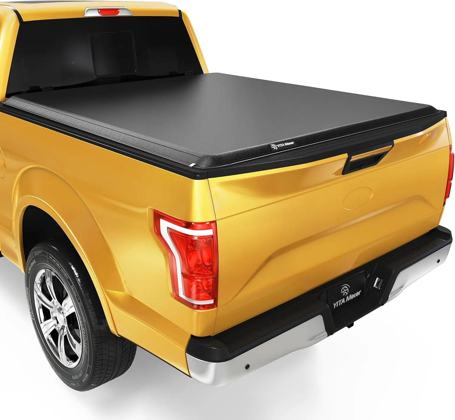 YITAMOTOR Soft Roll Up Tonneau Cover for Ford F-150 2015-2026 5.5ft Bed