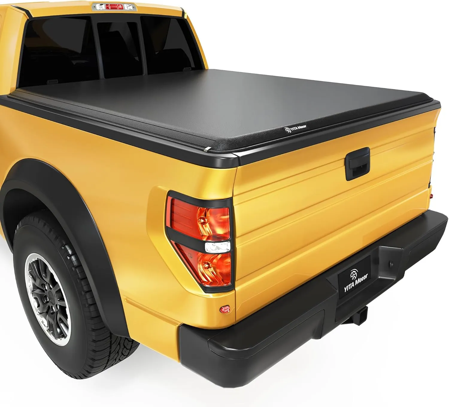 YITAMOTOR Soft Roll Up Tonneau Cover for 2009-2014 Ford F-150 5.5ft Bed | Waterproof Truck Bed Cover