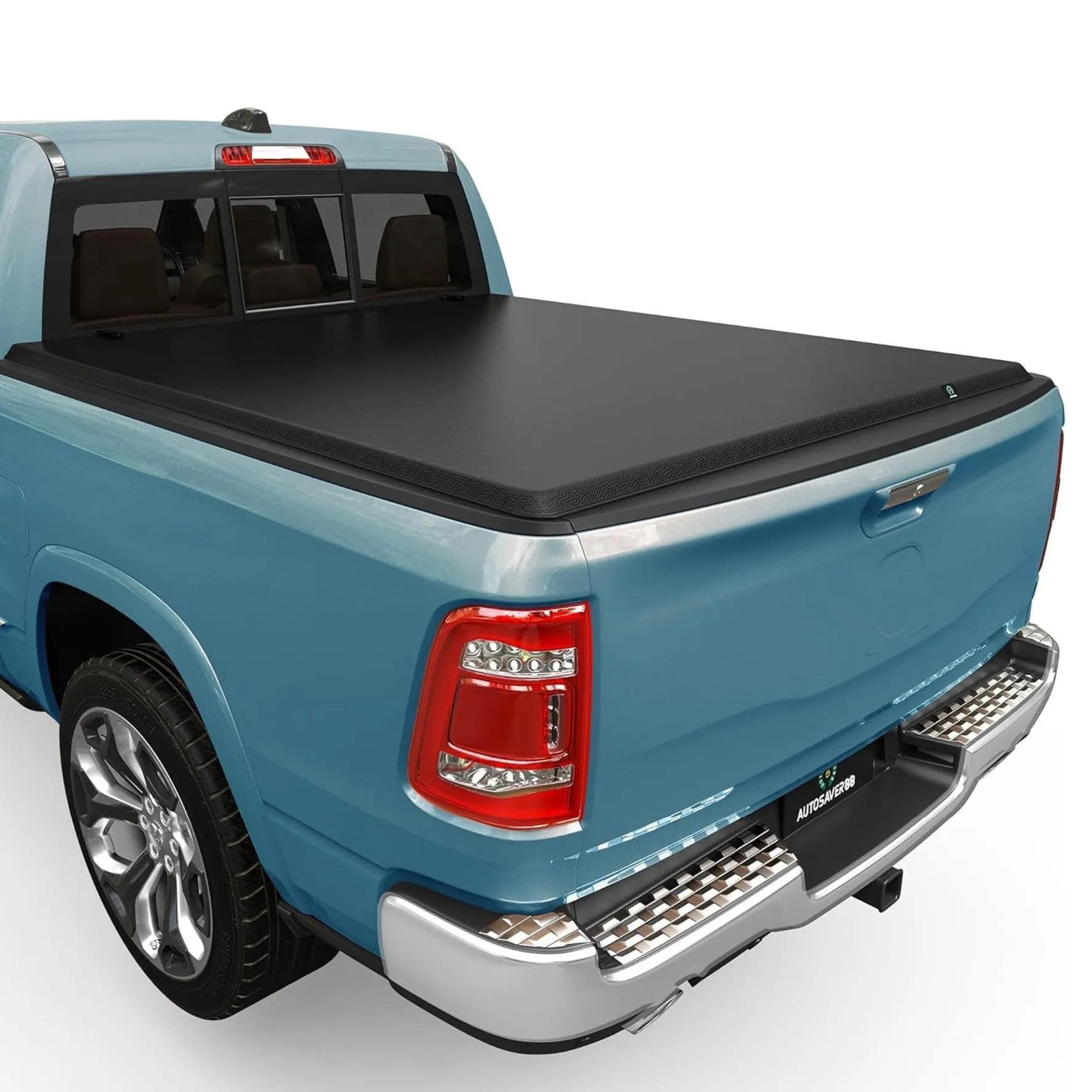 YITAMOTOR Soft Roll Up Tonneau Cover for Dodge Ram 2500 3500 8ft Bed | Waterproof Truck Bed Cover
