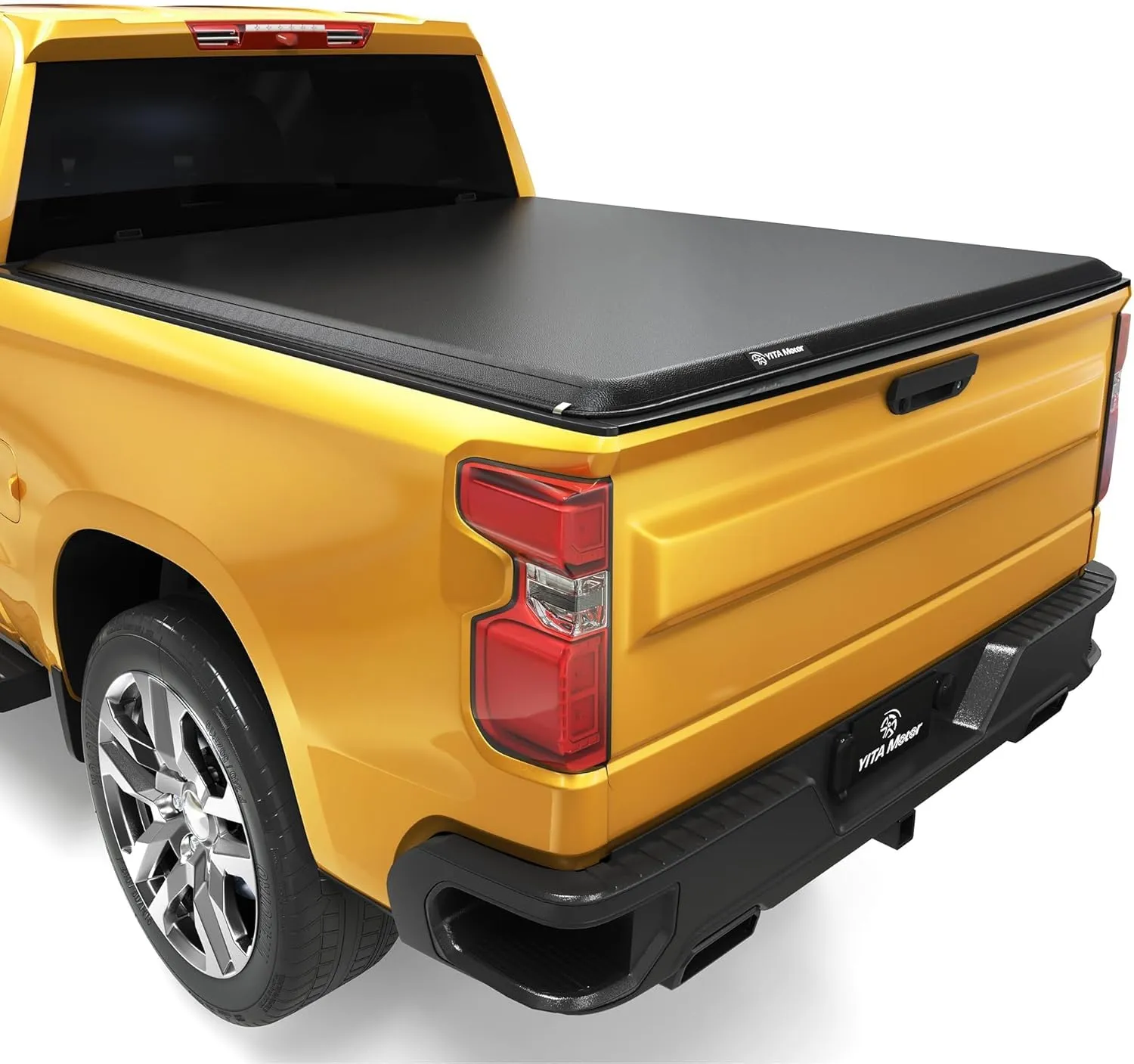 YITAMOTOR Soft Roll Up Tonneau Cover for 2020-2026 Chevy Silverado GMC Sierra 2500HD 3500HD 6.9ft Bed