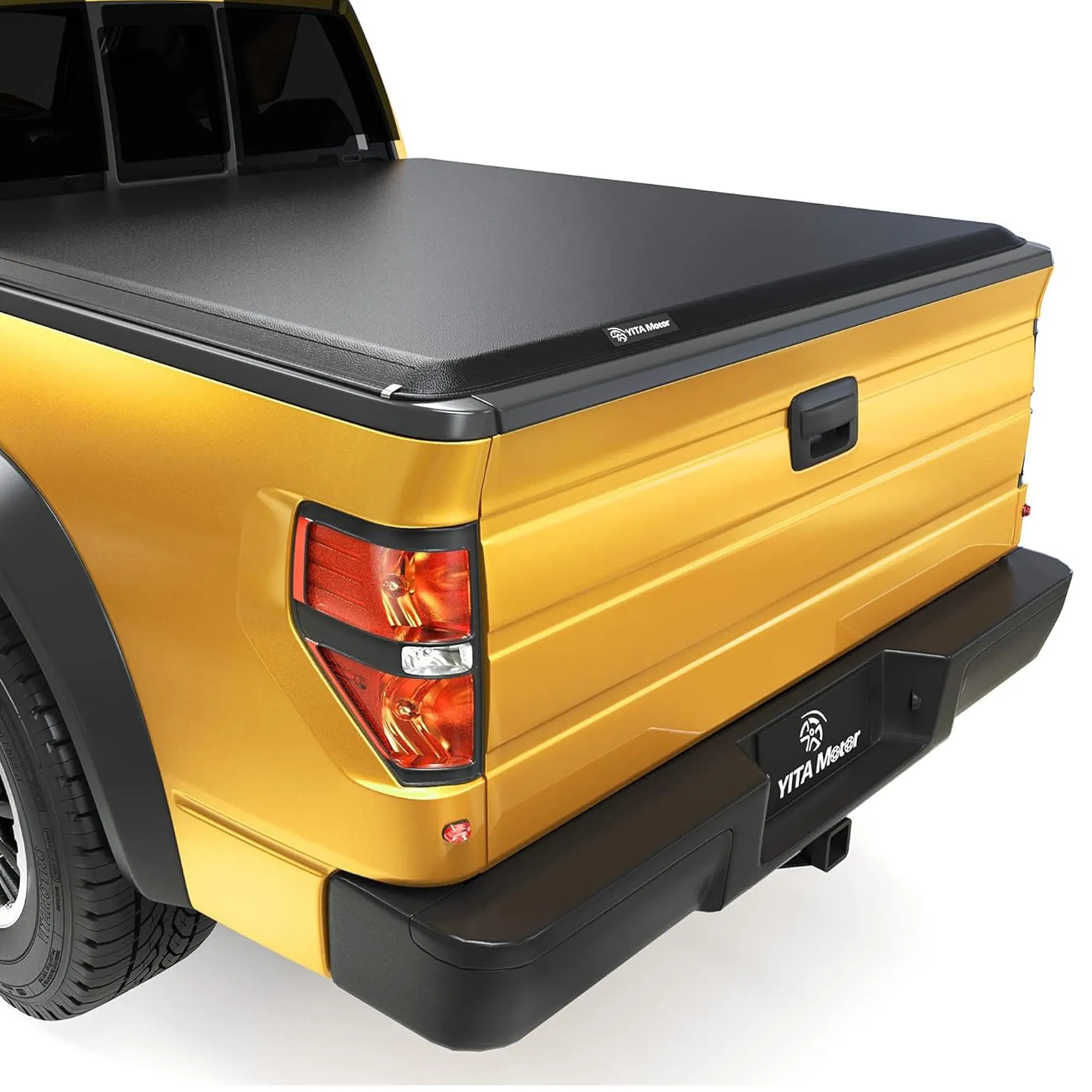 YITAMOTOR Soft Roll Up Tonneau Cover for Ford F-250 F-350 1999-2016 6.75ft Bed