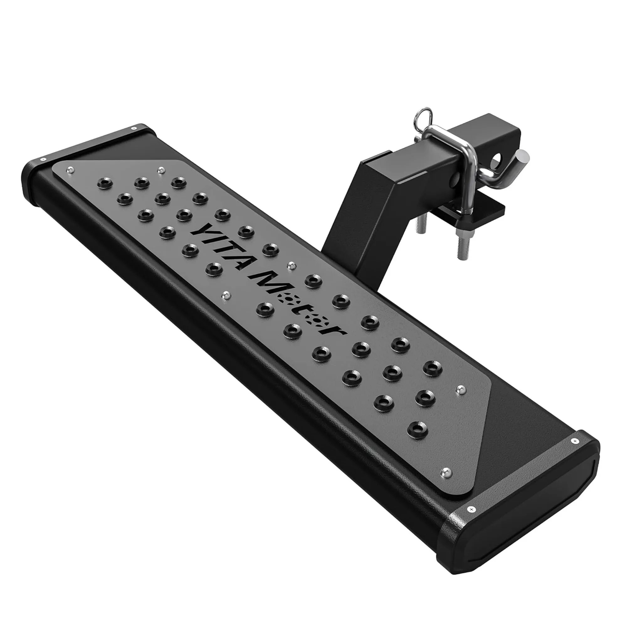 YITAMOTOR 6.5" Wide Hitch Step with 2" Receiver | 350 LBS Heavy Duty