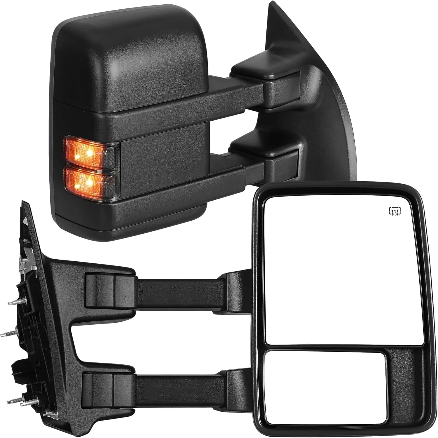 YITAMOTOR Tow Mirrors for 1999-2016 Ford Super Duty