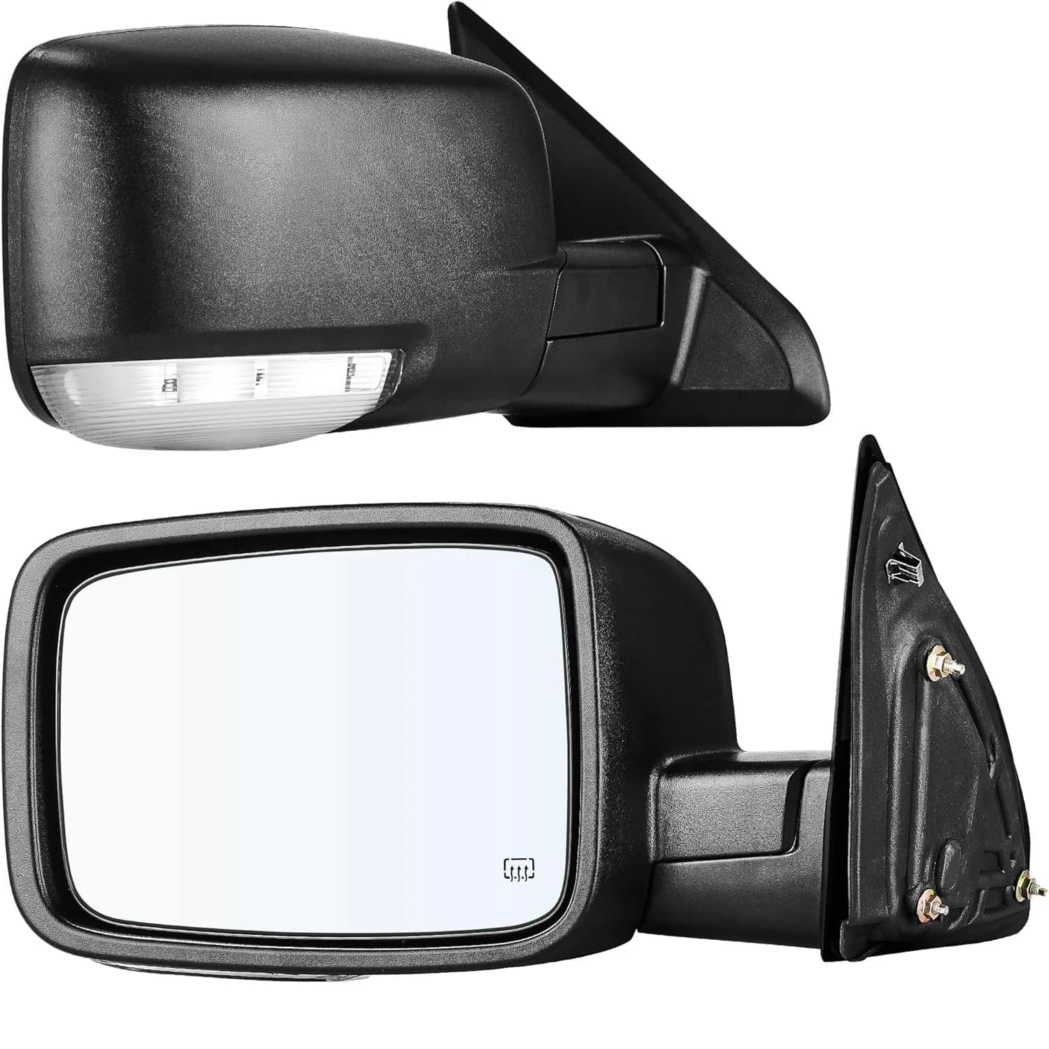 YITAMOTOR Tow Mirrors for 2009-2018 Dodge Ram 1500 2010-2017 Ram 2500 3500
