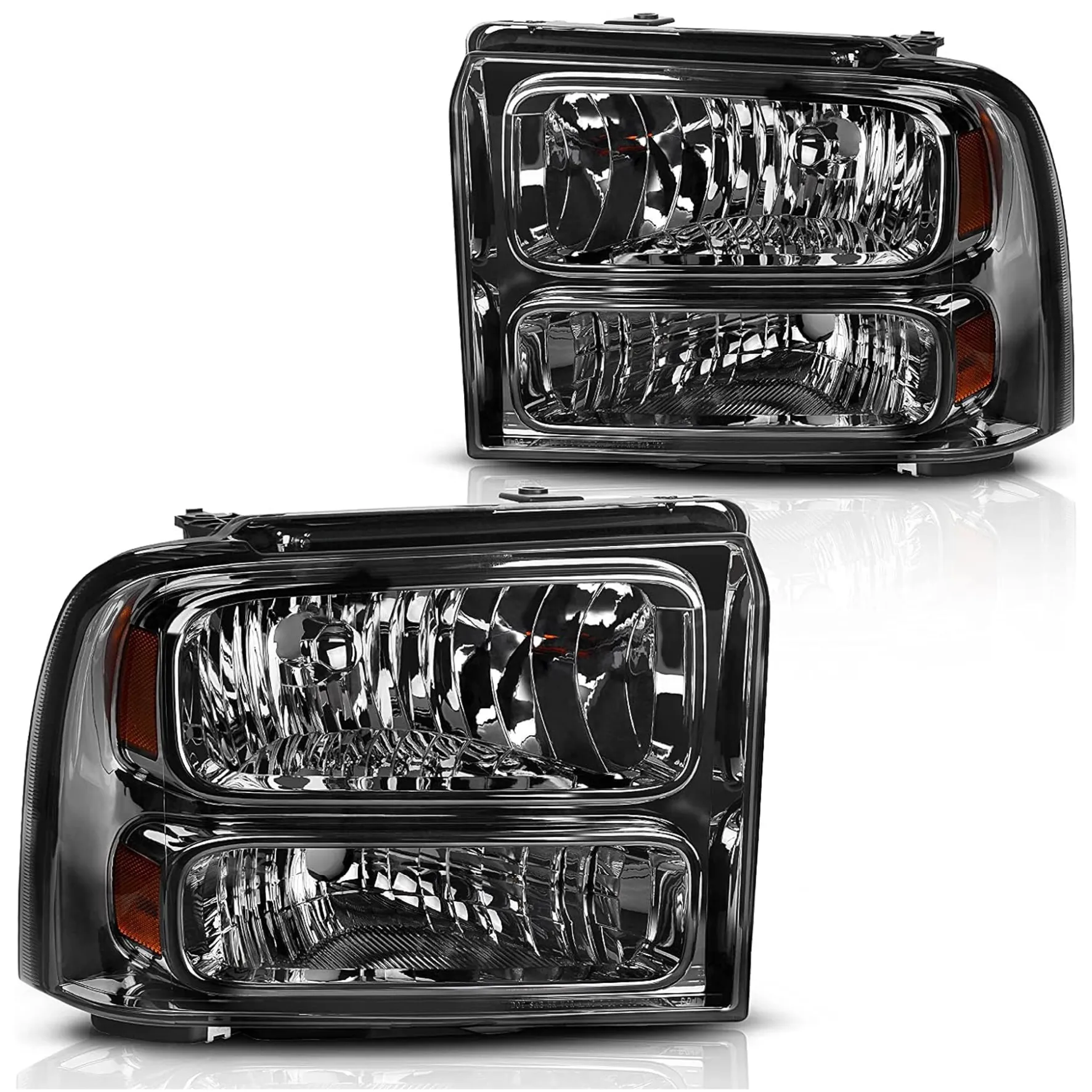 YITAMOTOR Projector Headlights for 2005-2007 Ford F-250 F-350 F-450 F-550 Super Duty & 2005 Excursion