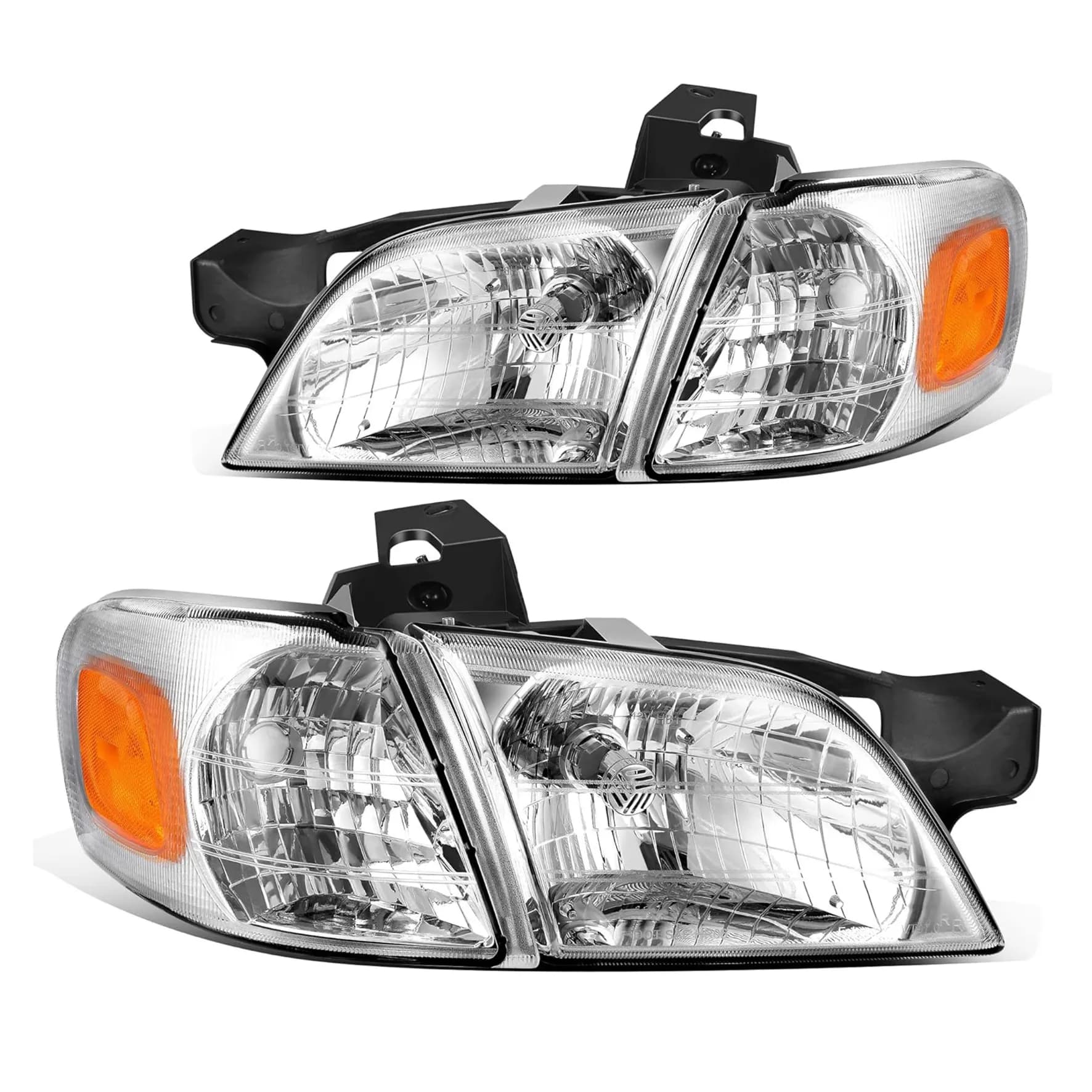 YITAMOTOR Headlights for 1997-2005 Chevy Venture, 1997-2004 Oldsmobile Silhouette & Pontiac Montana, 9004, Pair
