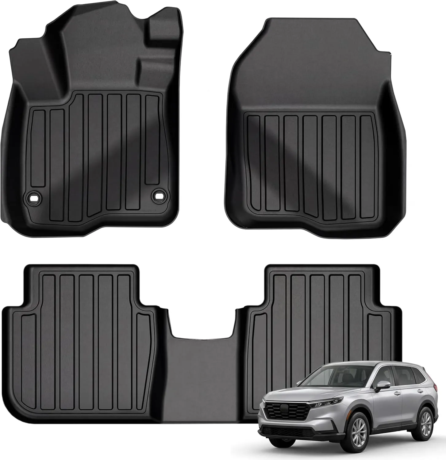 YITAMOTOR Floor Mats for Honda CR-V 2023-2026 Hybrid All Weather TPE Liners