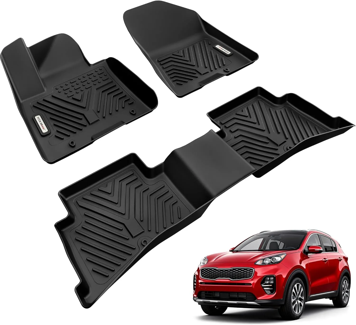 YITAMOTOR Floor Mats for 2017-2022 Kia Sportage & 2019-2021 Hyundai Tucson