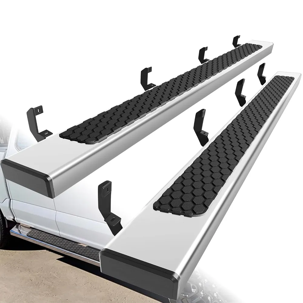 YITAMOTOR 6" Running Boards for 2019-2026 Silverado Sierra | 2500HD 3500HD Crew Cab Chrome Side Steps