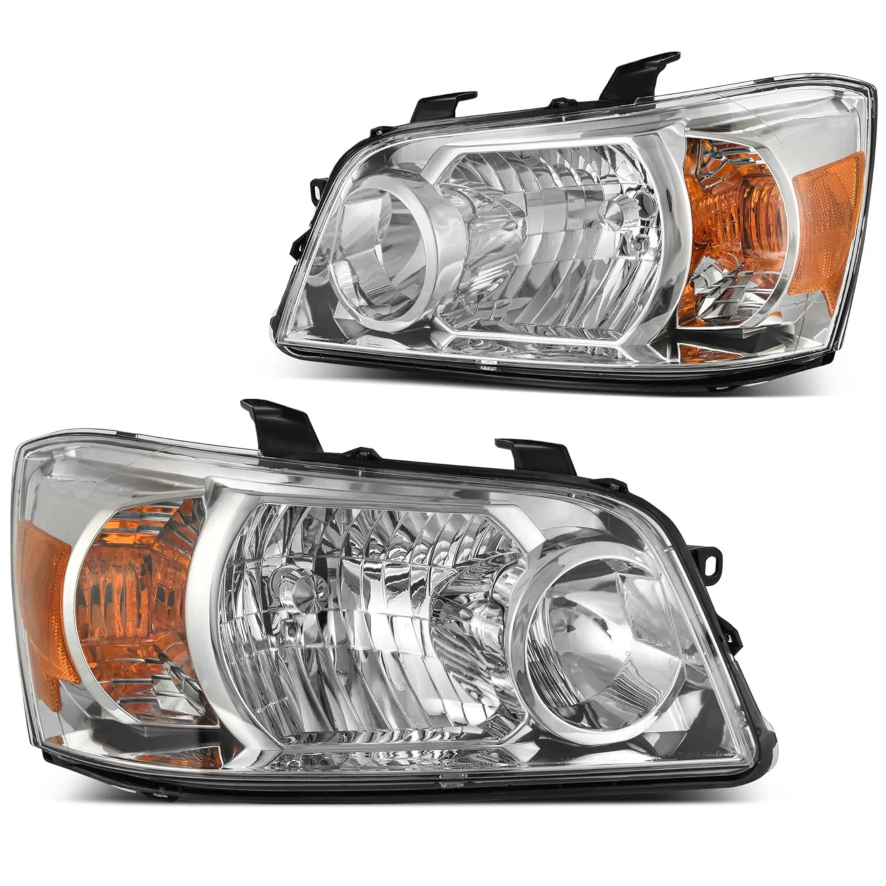 Headlight Assembly for 2004–2006 Toyota Highlander | Chrome Housing | YITAMOTOR