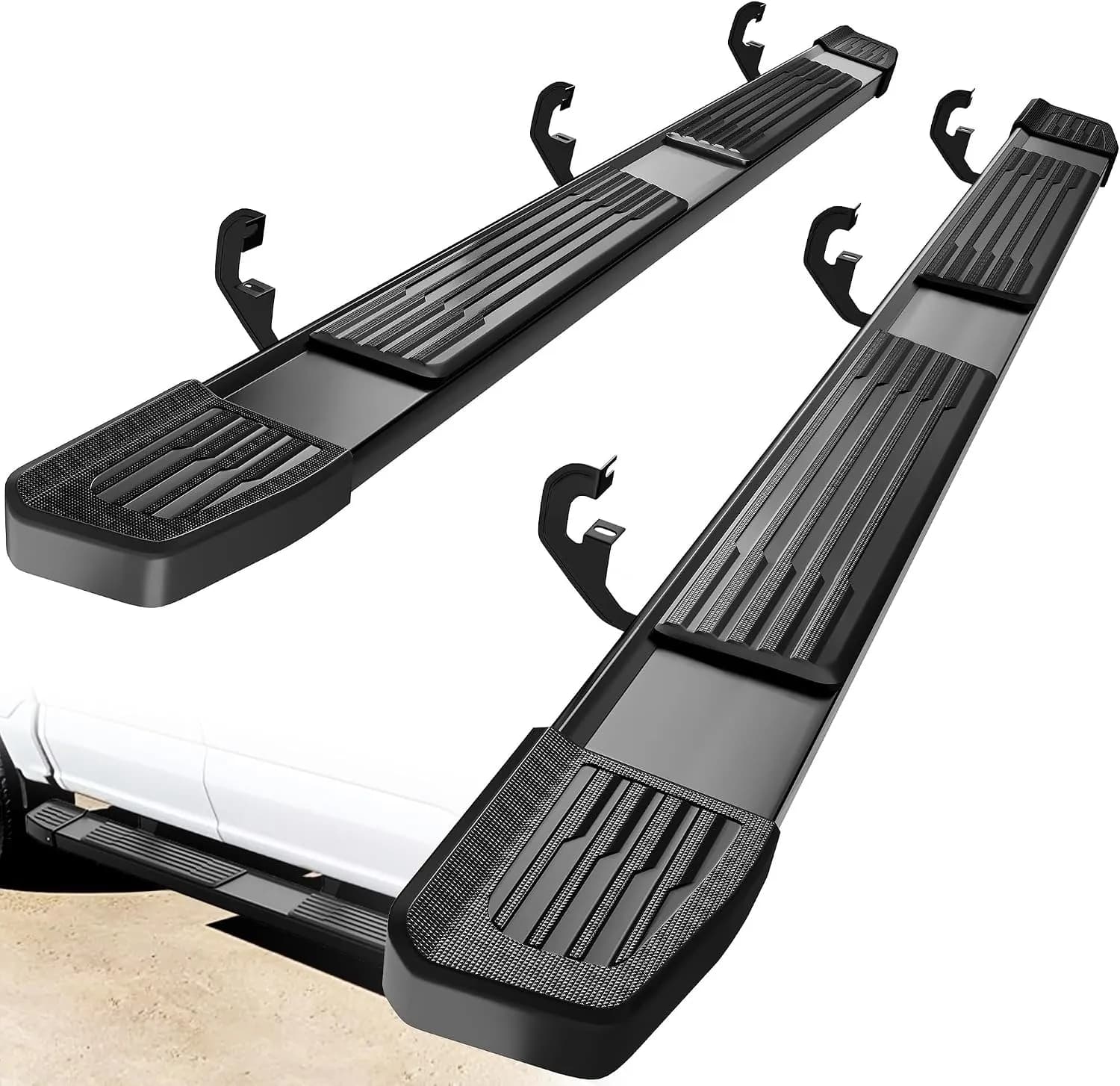 YITAMOTOR Running Boards for 2019-2026 Chevy Silverado/GMC Sierra 1500 & 2020-2026 2500HD/3500HD Double Cab, 6" Stainless Steel Side Steps