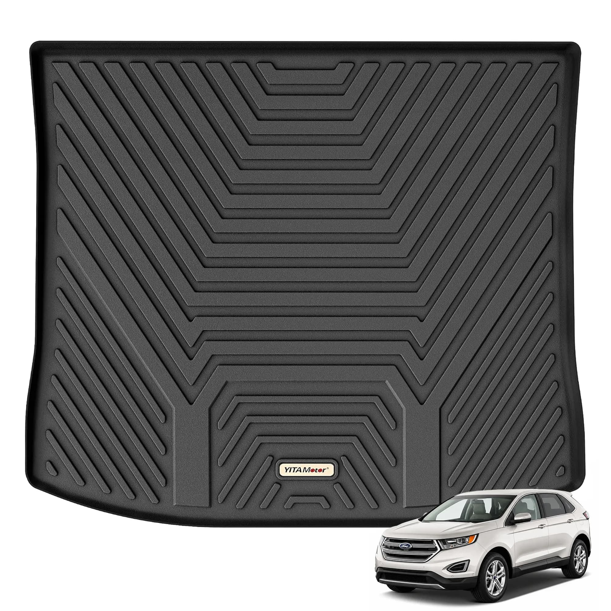 YITAMOTOR Cargo Mat for 2015-2024 Ford Edge | Custom Fit TPE Trunk Liner