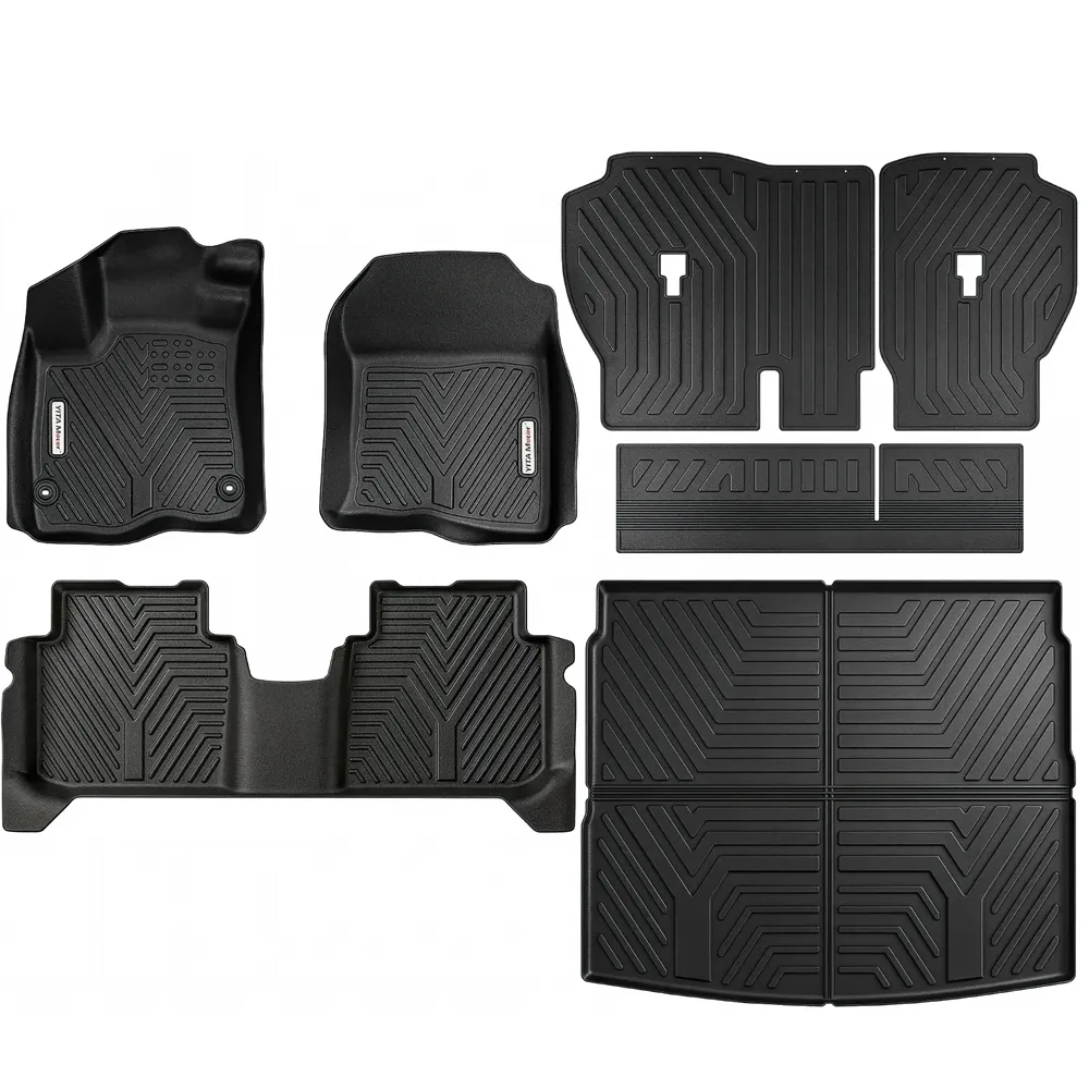 YITAMOTOR TPE Floor Mats & Cargo Liner for 2023-2027 Honda CR-V, Gas, Hybrid & e, Seat Back Mats