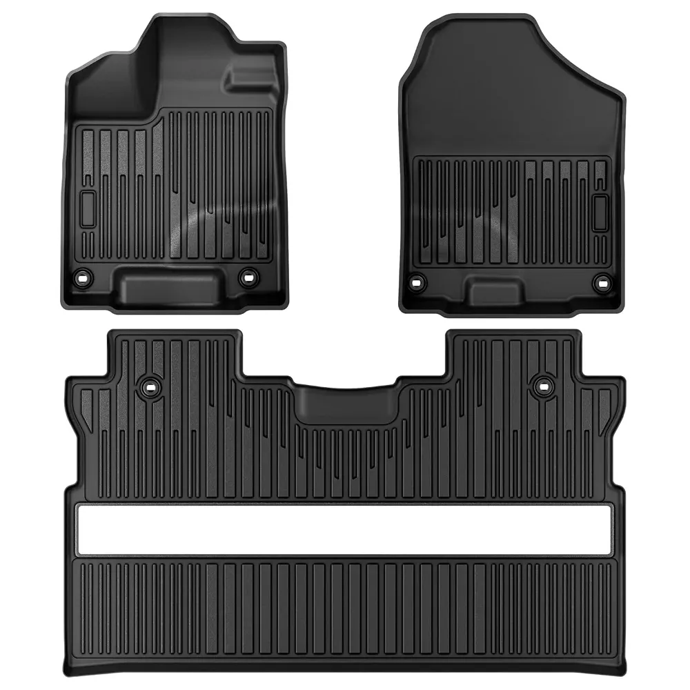 YITAMOTOR TPE Floor Mats & Cargo Liner for 2017-2026 Honda Ridgeline Crew Cab, All-Weather, Black