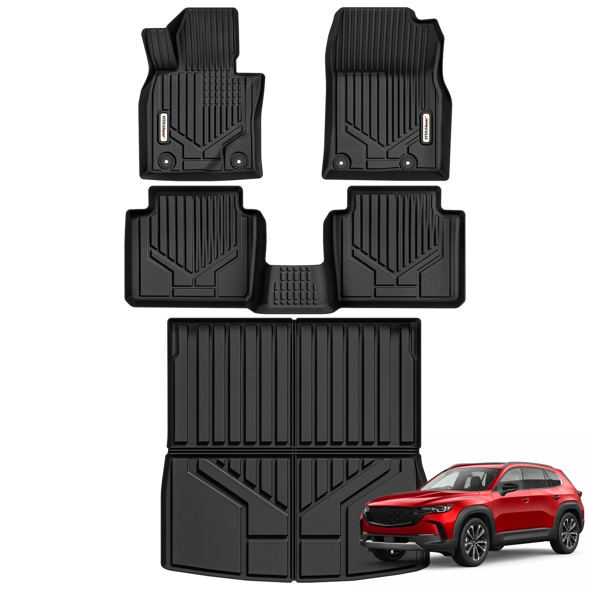 YITAMOTOR Floor Mats & Cargo Liner for Mazda CX-50 2023-2026 All Weather