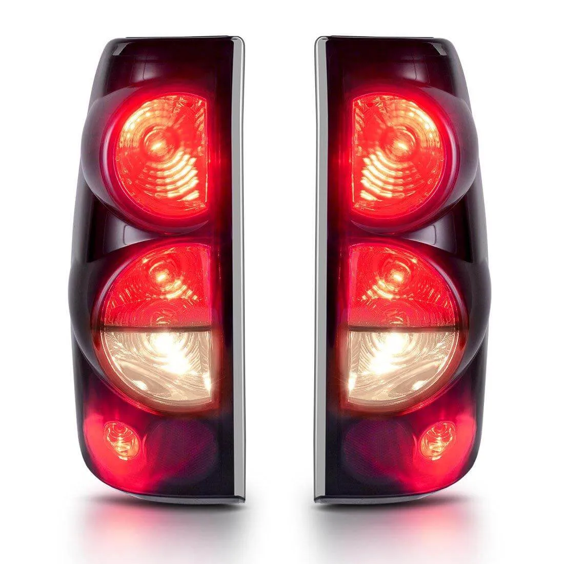 YITAMOTOR® 1999-2007 Chevy Silverado/1999-2002 GMC Sierra TailLights (Not Fit Barn Door/Stepside)