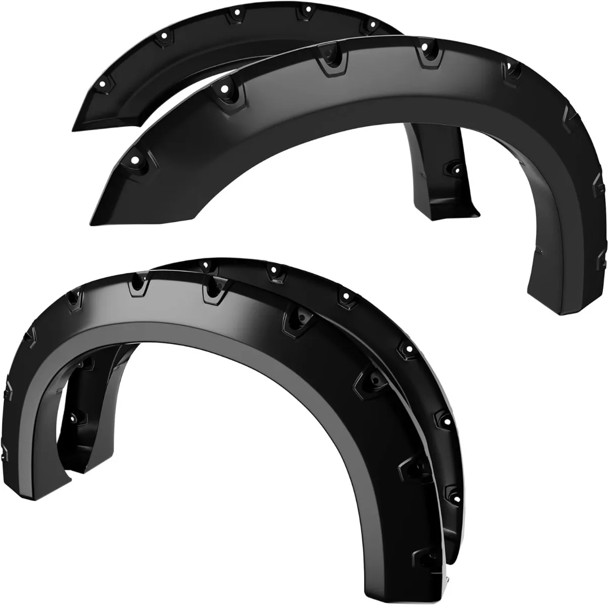 YITAMOTOR Fender Flares for 1999-2007 Ford F-250 F-350 Super Duty | 4-Piece