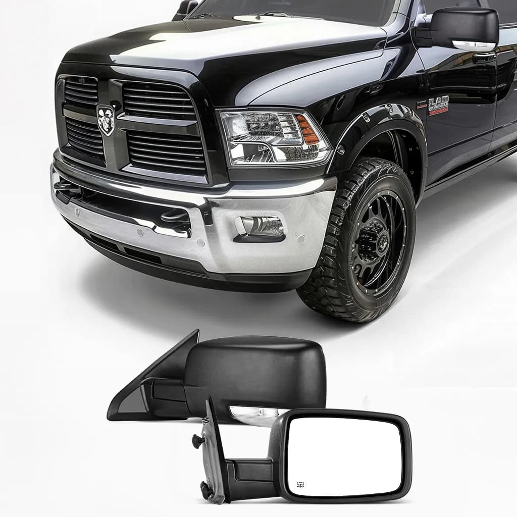 YITAMOTOR Tow Mirror for 2009-2016 Ram 1500, 2010-2016 Ram 2500-5500 RH