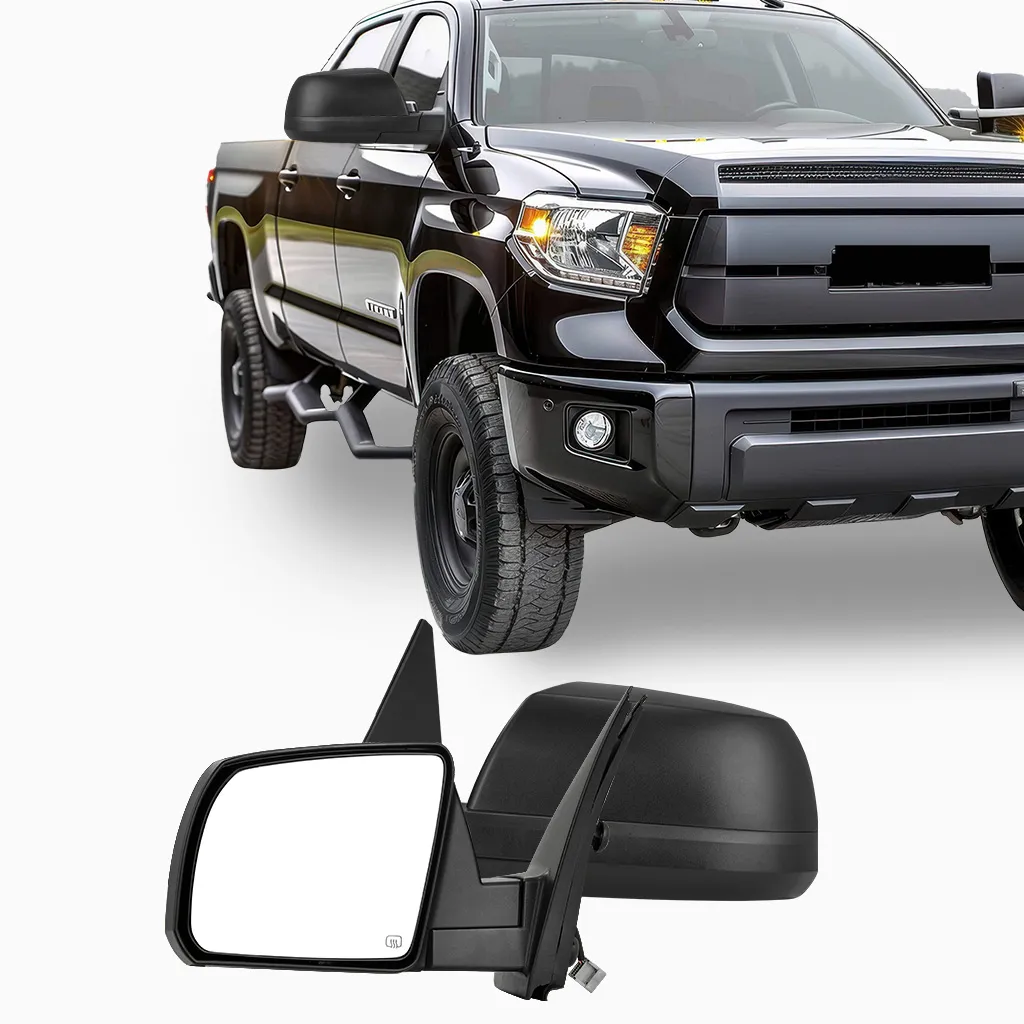 YITAMOTOR Left Tow Mirror for 2007-2013 Toyota Tundra, Power Heated