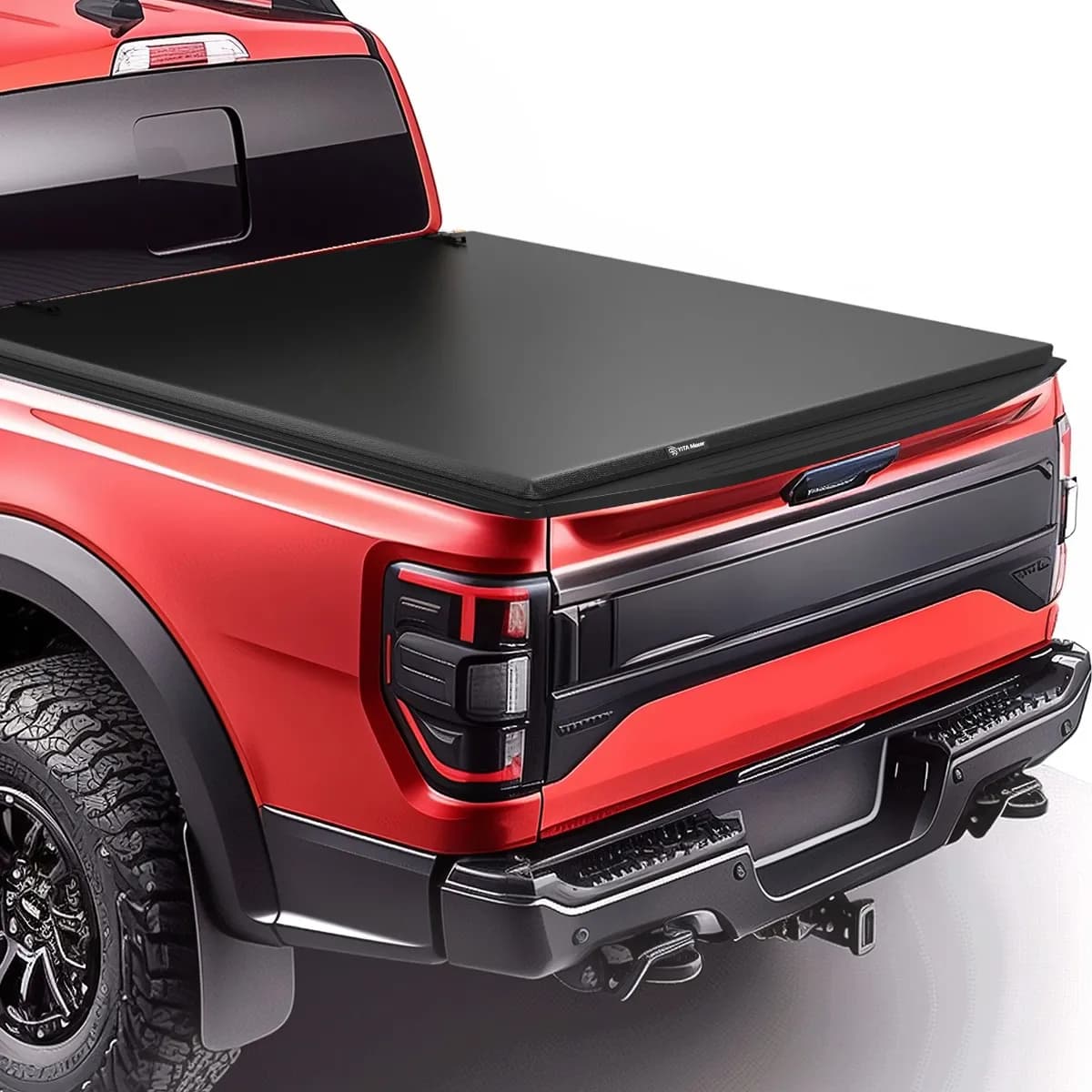 YITAMOTOR Soft Quad-Fold Tonneau Cover for Ford F-150 2015-2026 6.5ft Bed